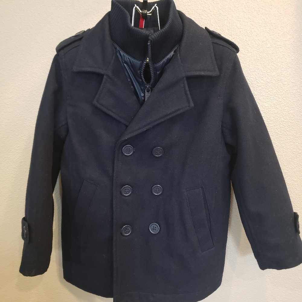 Kids sz.6 Tommy Hilfiger navy peacoat